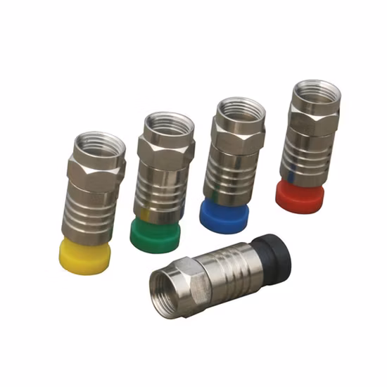 China Fabricação Macho para Fêmea Conector RF Coaxial Pino do Conector Coaxial